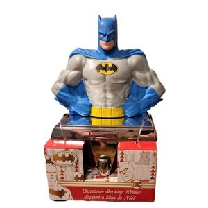 Kurt Adler Batman Stocking Hanger (set of 2)